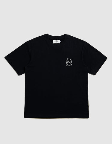 Victoria - Core Queenhead Logo S/S Tee [BLACK]