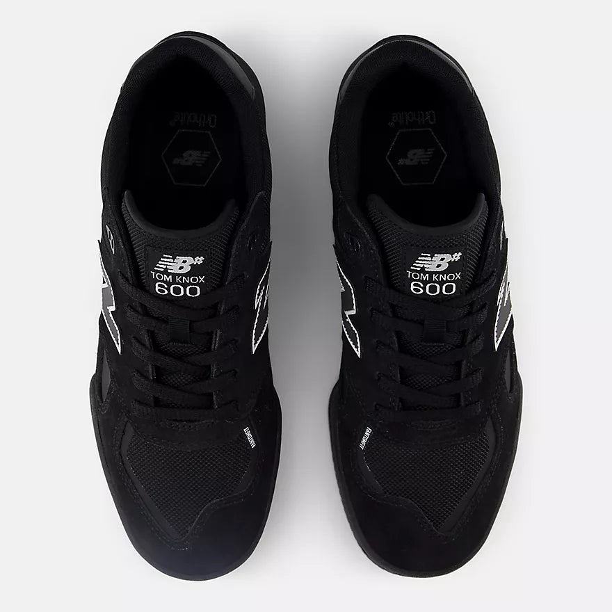 ★New Balance x TOM KNOX★NUMERIC NM600ALB★追跡可 New Balance Numeric Tom Knox 600 - Black/White FREE USA SHIPPING
