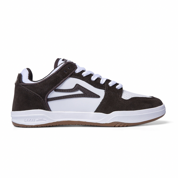 LAKAI - Telford Low Shoes [CHOCOLATE WHITE SUEDE]