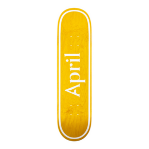 April - OG Logo Deck 8” [YELLOW]