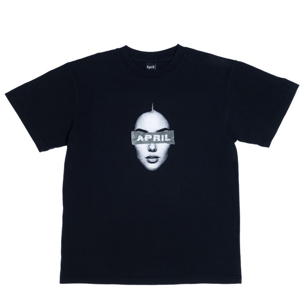 April - DUCT S/S Tee [BLACK]