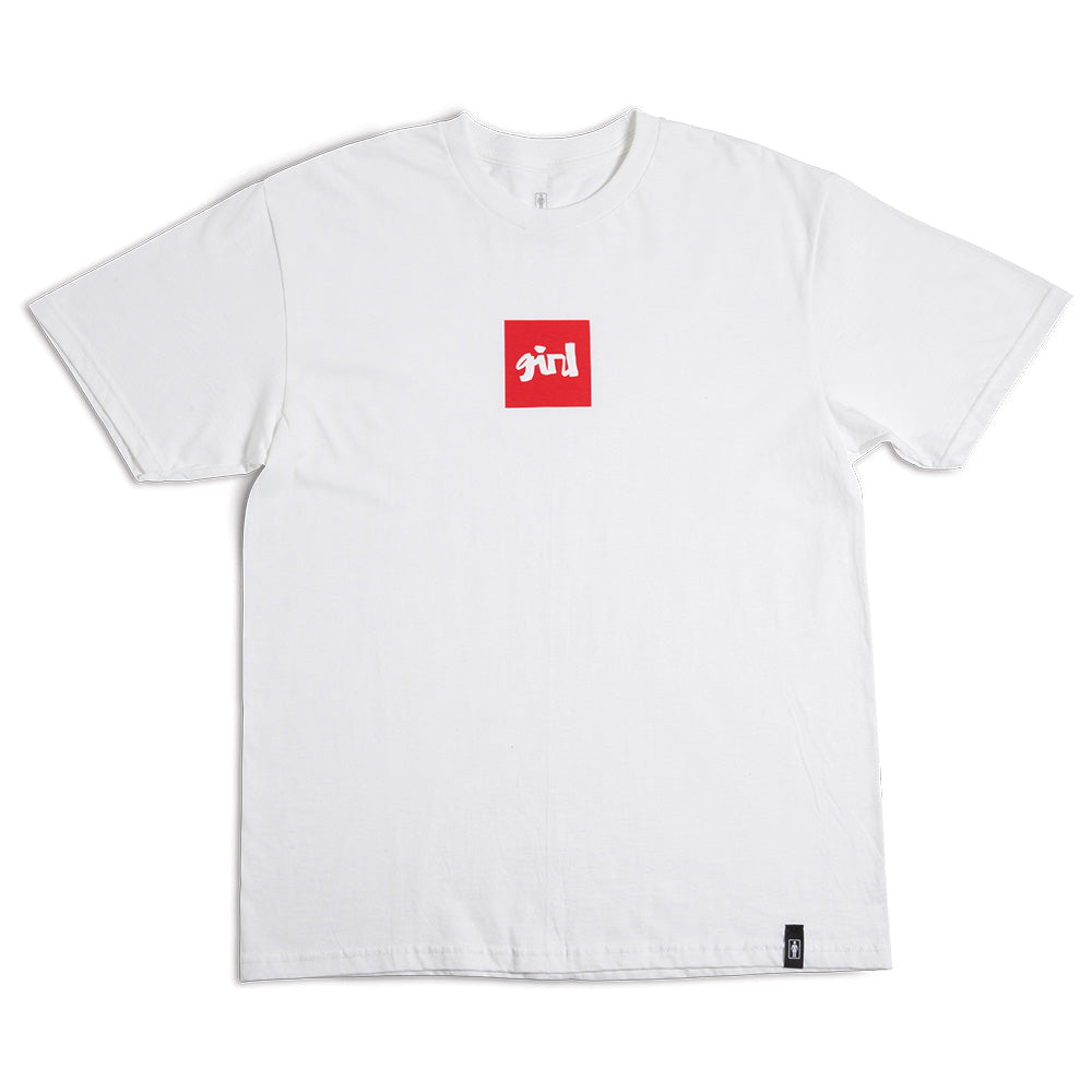 Girl - Chunk S/S Tee [White]