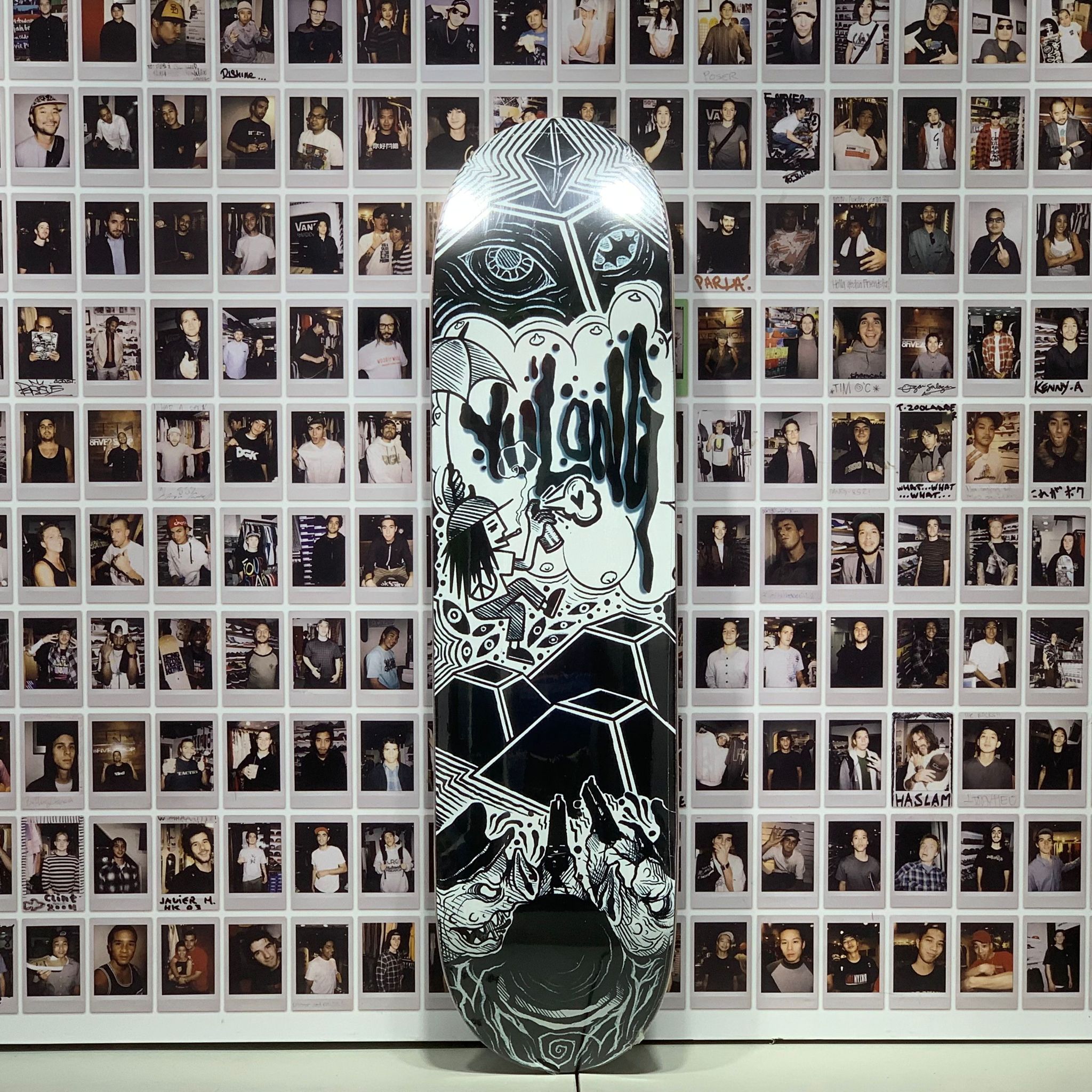 Local Hood Skateboard - Long Yu Pro Model 2 Deck 8.125”