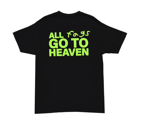 GLUE - All Fags Go To Heaven S/S Tee [BLACK]