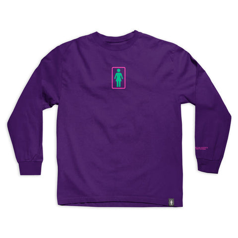 Girl - Sanrio Kawall Arcade Friends L/S Tee [Purple]