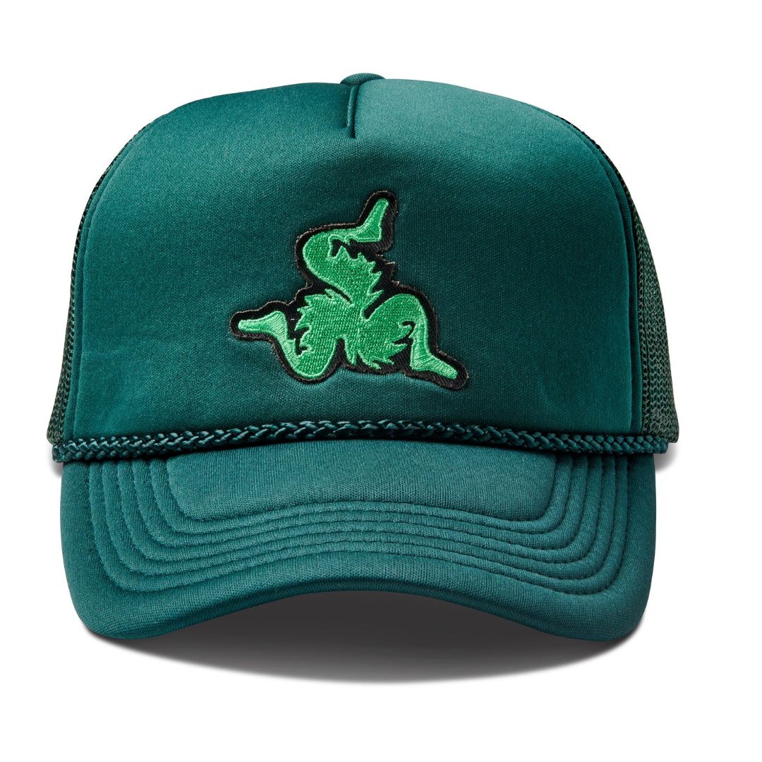 Call me 917 - Bear Legs Aqua Trucker Hat Green
