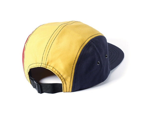 8FIVE2 The Margie (reflective)	5 Panel Cap - Navy/Green/Yellow/Red