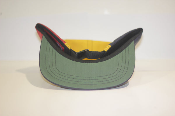 8FIVE2 The Margie (reflective)	5 Panel Cap - Navy/Green/Yellow/Red