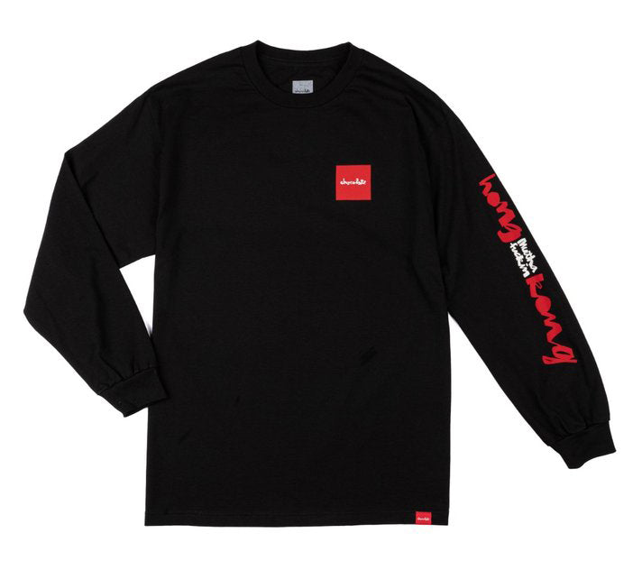 8FIVE2 x Chocolate HMFK Chunk L/S Tee Black