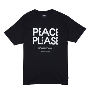 8FIVE2 Peace Please S/S Tee Black