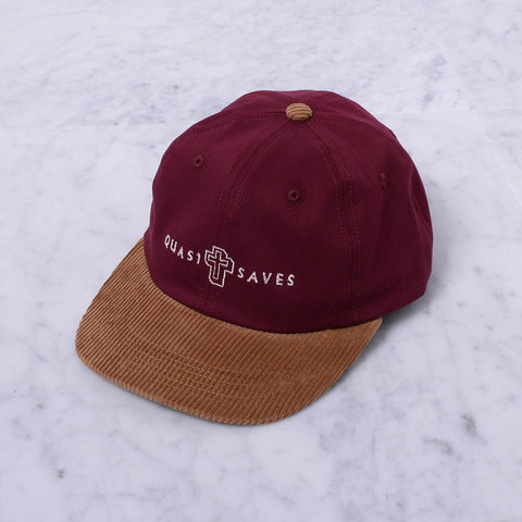 Quasiskateboards Believe 6-Panel Burgundy