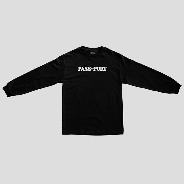 PASS~PORT "Official Puff" L/S Tee Black