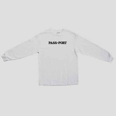 PASS~PORT "Official Puff" L/S Tee White