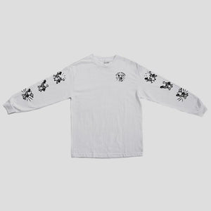 PASS~PORT "PLUG IN" L/S Tee White