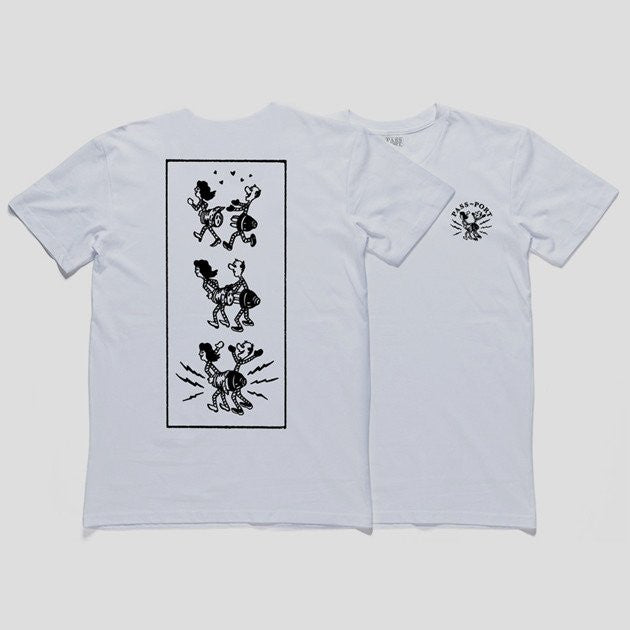 PASS~PORT "PLUG IN" S/S Tee White