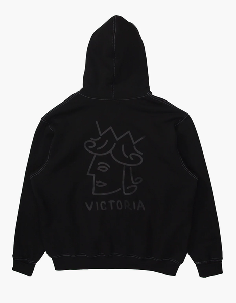 VICTORIA - QH Logo Zip-Up Hoodie